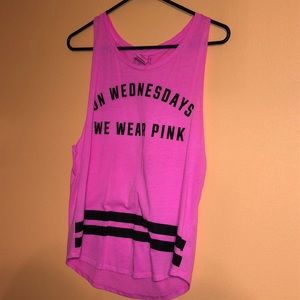 Woman’s small pink VS tank top